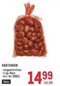 Metro Kastanien Angebot