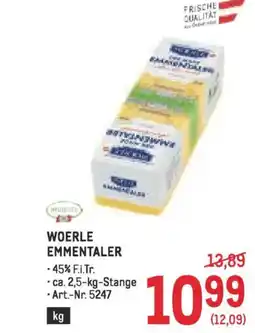 Metro Woerle emmentaler Angebot
