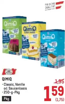 Metro Qimiq Angebot
