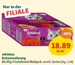 Fressnapf whiskas Katzennahrung Angebot