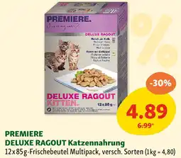 Fressnapf PREMIERE DELUXE RAGOUT Katzennahrung Angebot