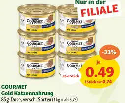 Fressnapf Gourmet Gold Katzennahrung Angebot