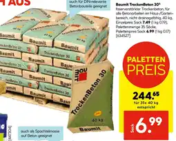Hellweg Baumit Trocken Beton 30 Angebot
