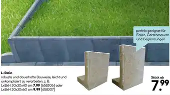 Hellweg L-Stein Angebot