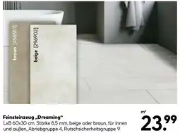 Hellweg Feinsteinzeug Dreaming Angebot