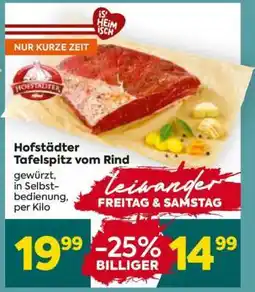 Billa Hofstädter Tafelspitz vom Rind Angebot