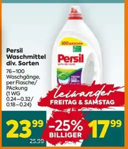 Billa Persil Waschmittel div. Sorten Angebot