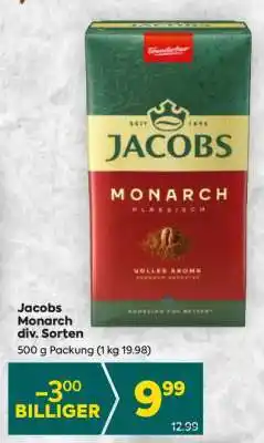 Billa Jacobs Monarch div. Sorten Angebot