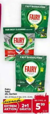 Billa Fairy Tabs Angebot