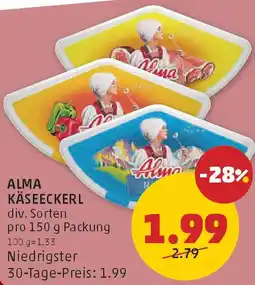 PENNY Alma käseeckerl Angebot
