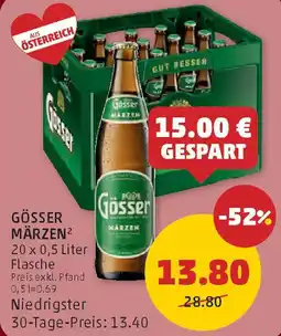 PENNY Gösser märzen Angebot