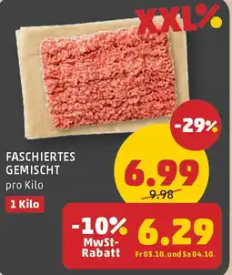 PENNY Faschiertes gemischt Angebot