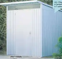 Hellweg Biohort Gerätehaus AvantGarde Angebot