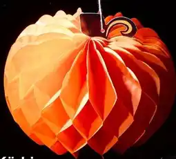 Woolworth Halloween Kürbis-Wabenball Angebot