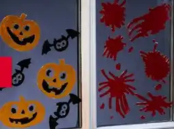 Woolworth Halloween Fenstersticker Angebot