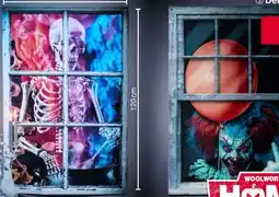 Woolworth Halloween Deko-Fenster Angebot