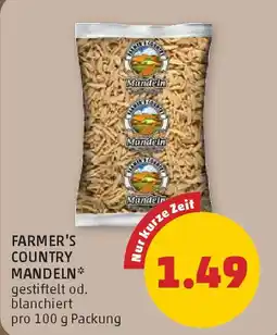 PENNY Farmer's country mandeln Angebot
