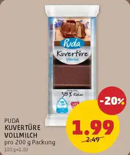 PENNY Kuvertüre vollmilch Angebot
