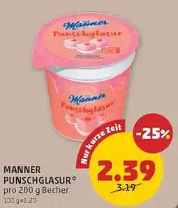 PENNY Manner punschglasur Angebot