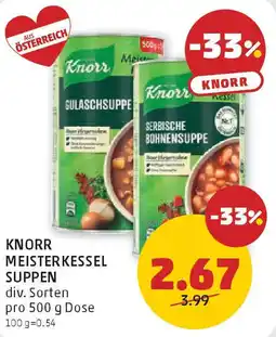 PENNY Knorr meisterkessel suppen Angebot