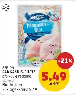 PENNY BERIDA Pangasius filet Angebot