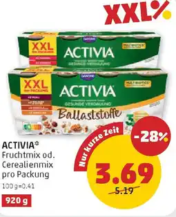 PENNY Activia fruchtmix od. cerealienmix Angebot