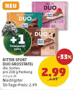 PENNY Ritter sport duo grosstafel Angebot