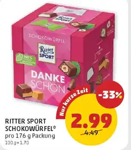 PENNY Ritter sport schokowürfel Angebot