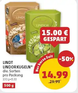 PENNY Lindt lindorkugeln Angebot