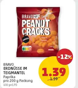 PENNY Bravo erdnüsse im teigmantel paprika Angebot