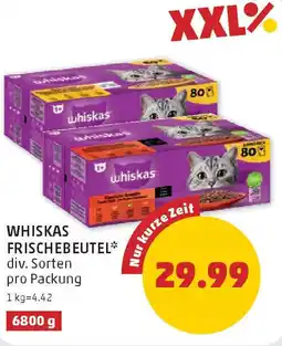 PENNY Whiskas frischebeutel Angebot
