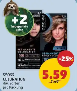 PENNY Syoss coloration Angebot
