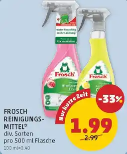 PENNY Frosch reinigungs- mittel Angebot