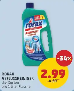 PENNY Rorax abflussreiniger Angebot