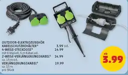 PENNY Outdoor-elektrozubehör kabelschutzbehälter Angebot