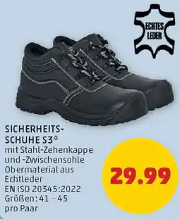 PENNY Sicherheits- schuhe Angebot