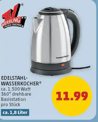 PENNY Edelstahl- wasserkocher Angebot