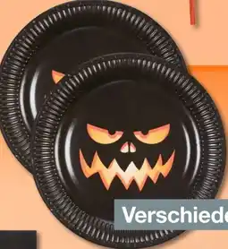 Woolworth Pappteller Halloween Angebot