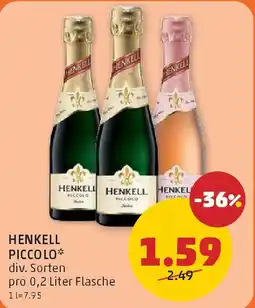 PENNY Henkell piccolo Angebot