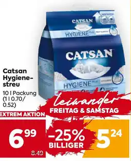 Billa Catsan Hygiene- streu Angebot