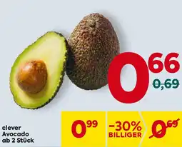 Billa clever Avocado ab 2 Stück Angebot