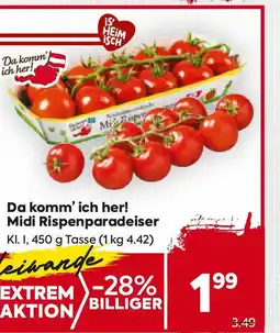 Billa Da komm' ich her! Midi Rispenparadeiser Angebot
