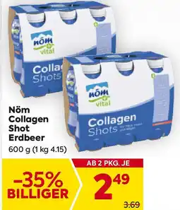 Billa Nöm Collagen Shot Erdbeer Angebot
