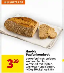 Billa Haubis Topfenkornbrot Angebot