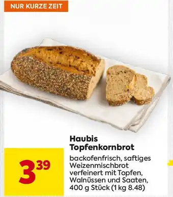 Billa Haubis Topfenkornbrot Angebot