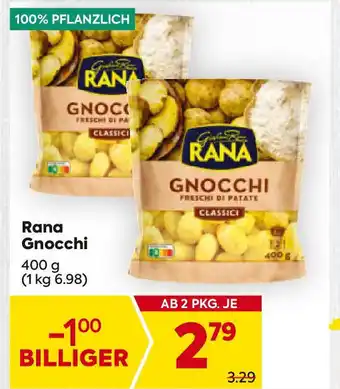 Billa Rana Gnocchi Angebot
