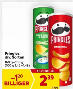 Billa Pringles Angebot