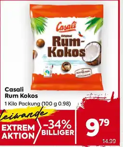 Billa Casali Rum- Kokos Angebot