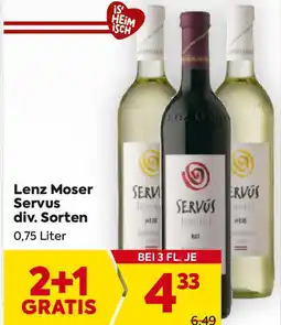 Billa Lenz Moser Servus Angebot