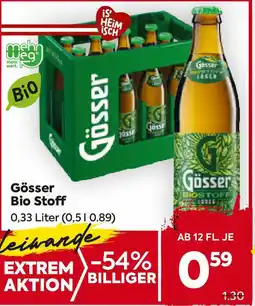 Billa Gösser Bio Stoff Angebot